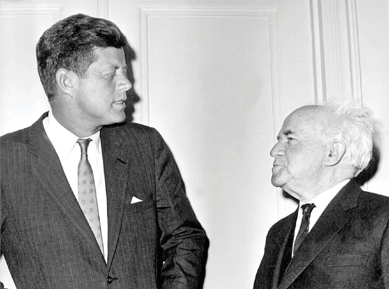President Kennedy insisted on inspections at Dimona and warned David Ben-Gurion that American support for Israel depended on nuclear transparency
