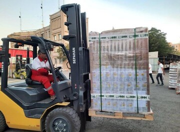 IRCS gets third aid cargo from Turkey