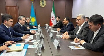 Iran, Kazakhstan emphasize development of trade, transport, industry, mining, logistics co-op