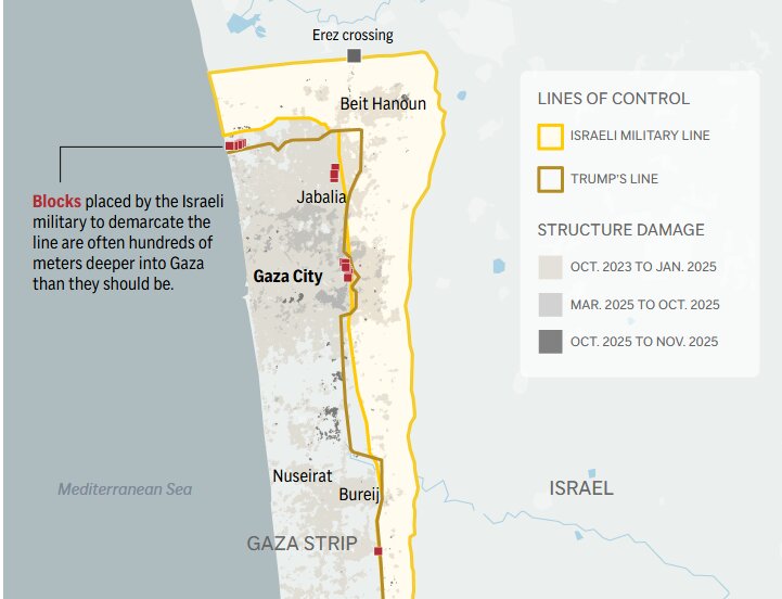 Gaza map