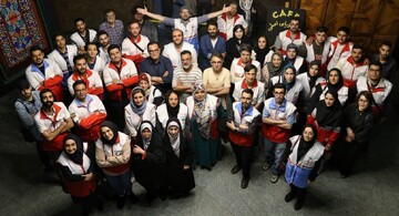 Red Crescent members honored at “Particles of Chaos” performance in City Theater