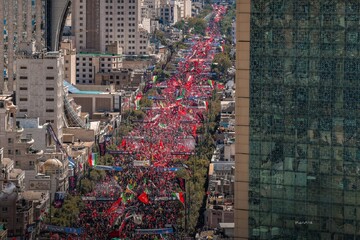 ‘Revenge’ and resilience dominate coverage of martyred Leader’s rites