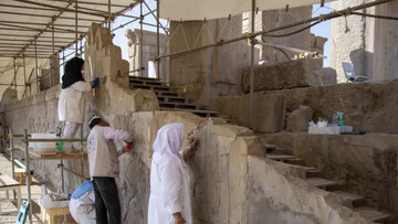 Restoration work resumes at Persepolis after funding allocated