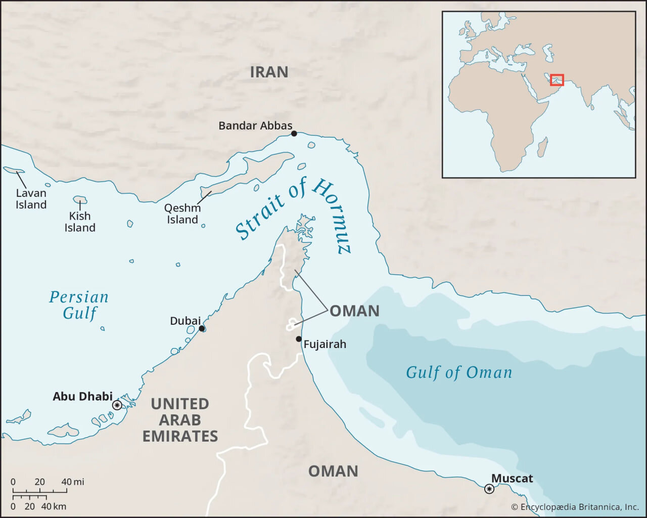 The Strait of Hormuz: Iran's geographic destiny and strategic red line