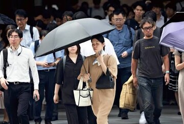 "Brutally hot" summer hits Japan