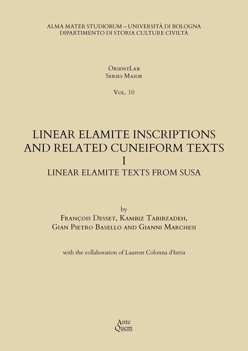 New reference work on Linear Elamite inscriptions published by international research team
