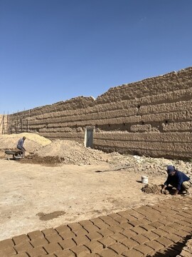 Restoration begins at historic Seb castle in central Iran