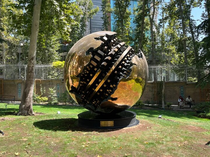Pomodoro’s masterpiece gets new lease of life in Tehran museum