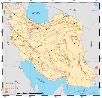 Some 60 earthquakes hit Iran in a week
