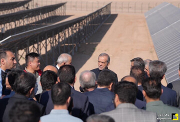 Iran's largest solar power plant inaugurated to supply electricity to Shamsabad industrial town