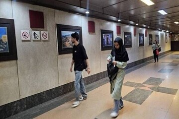 ‘Eagles’ Castle’ photo exhibition brings Alamut heritage to Tehran Metro