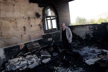 West Bank arson