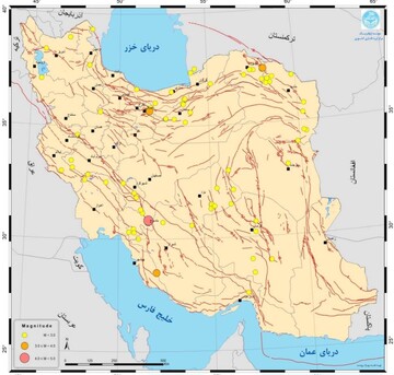 Iran shakes with 80 earthquakes in a week