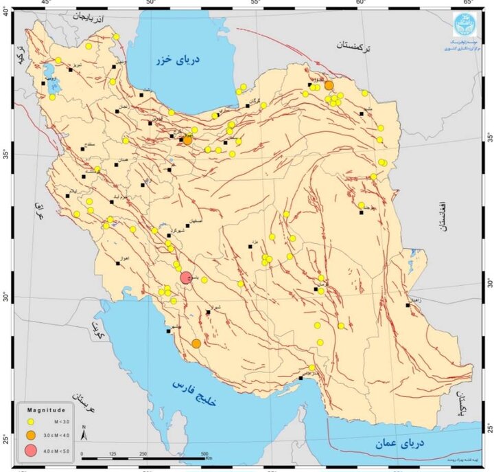 Iran shakes with 80 earthquakes in a week