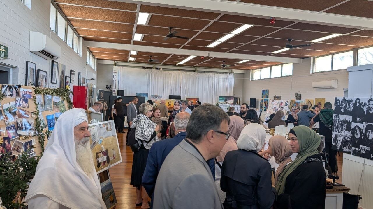 Sydney art exhibition highlights Minab tragedy, voices of war, resilience
