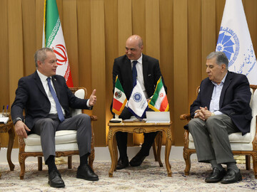 ICCIMA head, Mexican ambassador in Tehran explore ways to expand trade relations, joint co-op