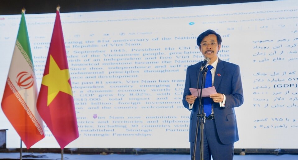 Vietnam celebrates 81st National Day in Tehran, eyes a new chapter with Iran