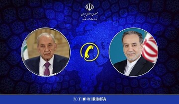 Iranian FM, Lebanese Parliament speaker discuss regional developments in phone call