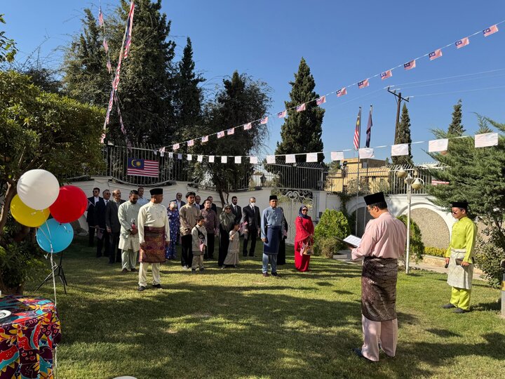 Malaysian embassy in Tehran marks 69th National Day and Malaysia Day 2026 with diaspora
