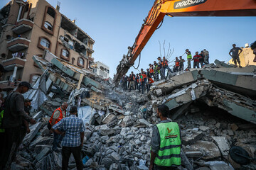 Scores are still trapped under the rubble