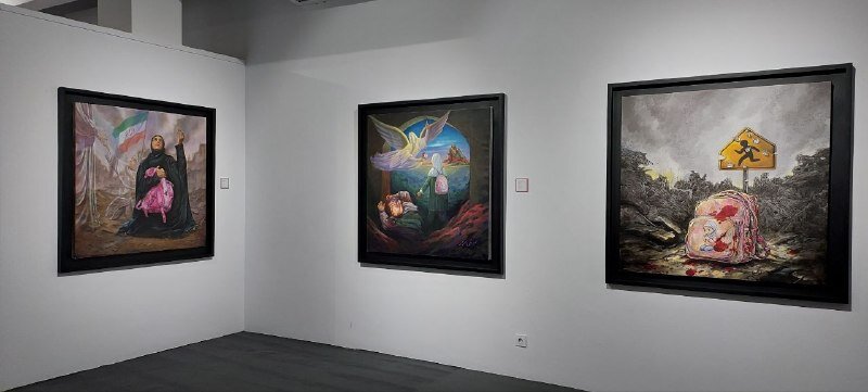 Minab children’s unfinished dreams live on in paintings
