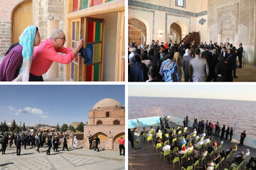Foreign diplomats visit historic, natural sites in Urmia