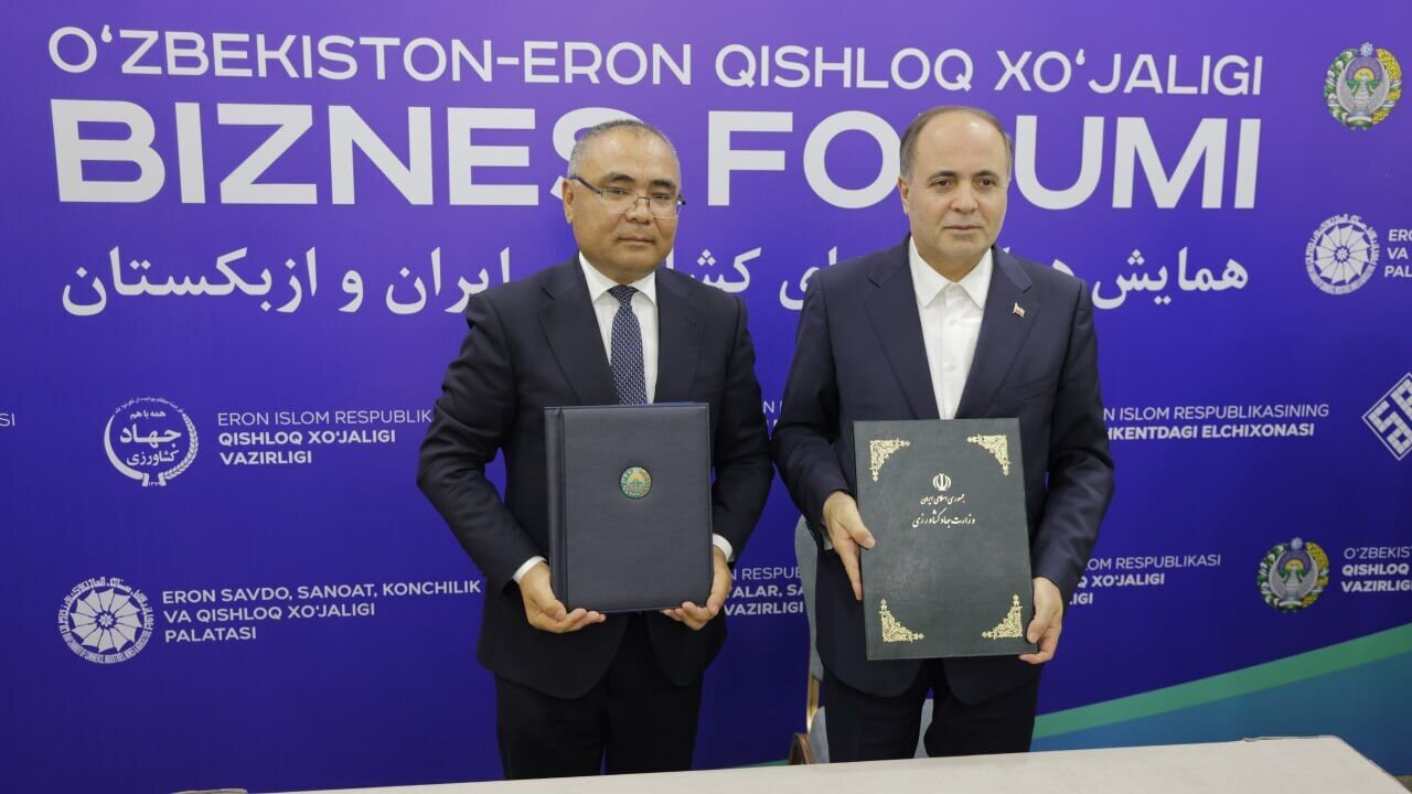 Iran, Uzbekistan eye AI-driven agricultural co-op as trade delegation aims for $2b