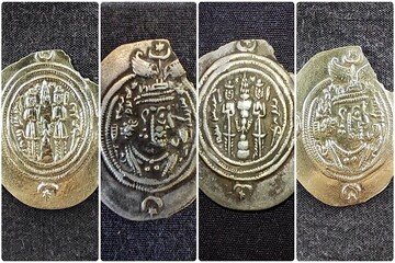 30 Sasanian silver coins restored in Isfahan workshop