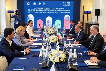 Iranian, Russian culture ministers meet in St. Petersburg, promise new era in cultural relations