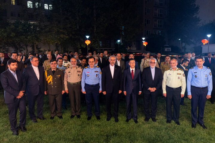 Chinese embassy in Tehran hosts reception marking 77th National Day