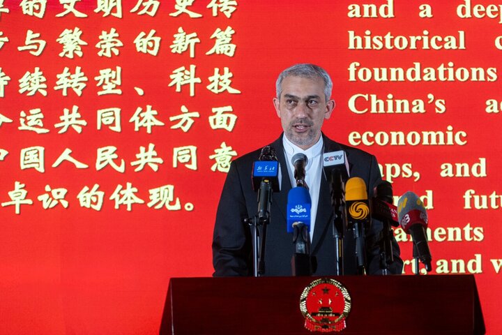 Chinese embassy in Tehran hosts reception marking 77th National Day