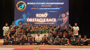 Iran's robotics claim team championship at WFC 2026