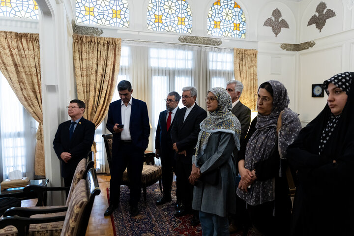 Uruguayan embassy hosts luncheon for Iranian journalists and ambassadors