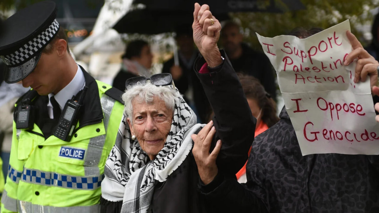 94-year-old Jewish woman arrested for opposing genocide in Palestine
