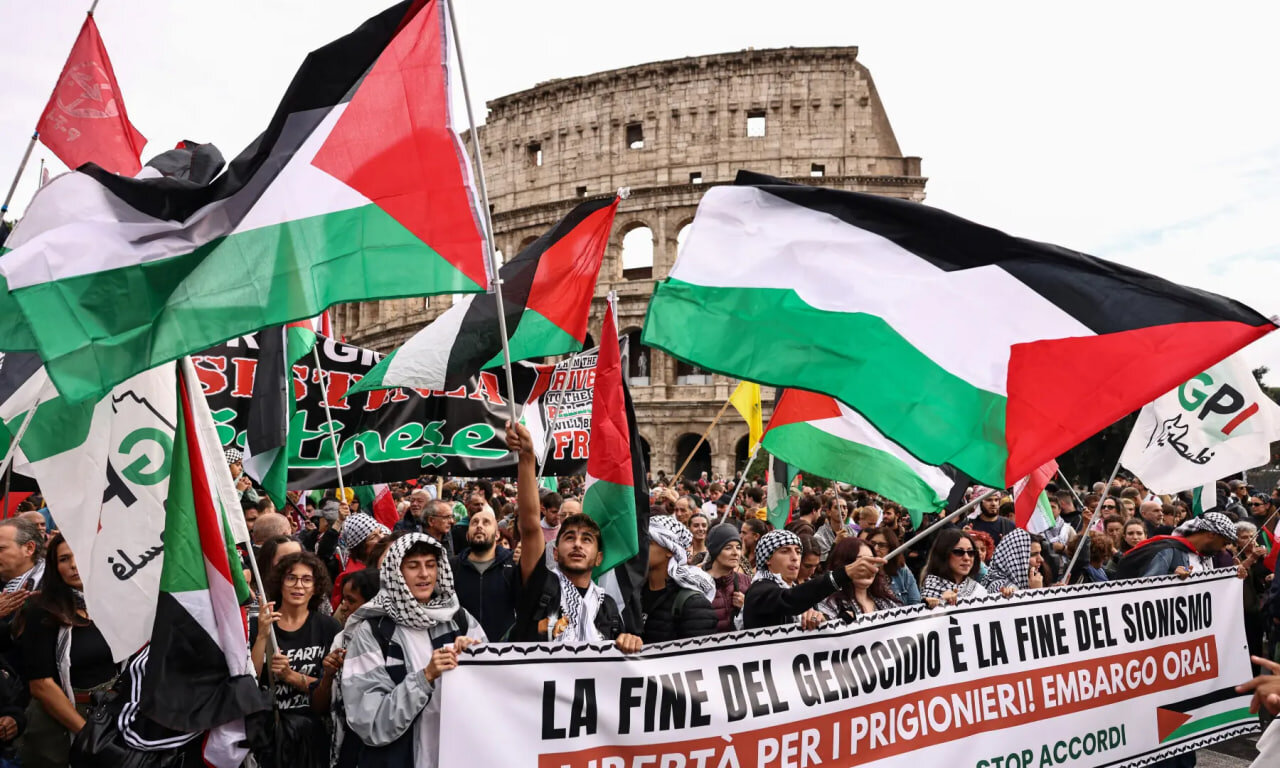 Gaza protests fill Europe and Washington three years into Israel’s war