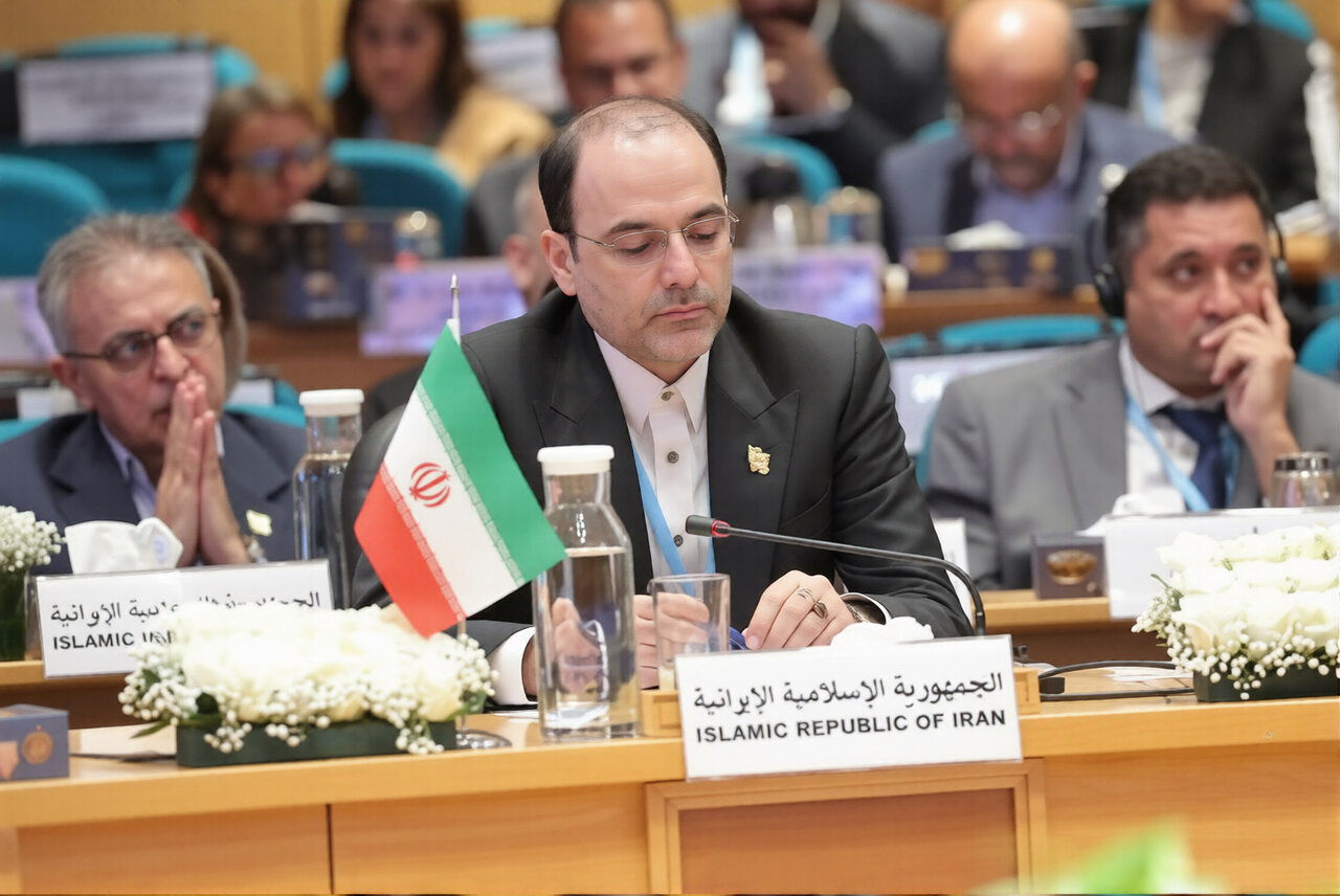 Iranian delegation attending WHO RC73
