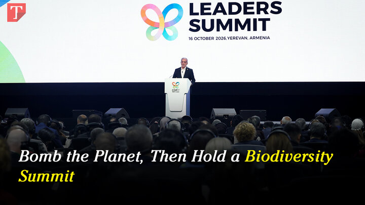 Bomb the Planet, Then Hold a Biodiversity Summit