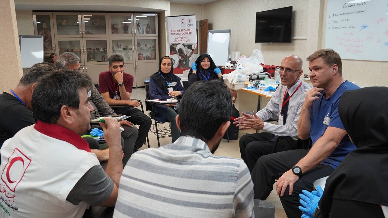 Workshop on ‘Trauma for First Responders’ held in Tehran