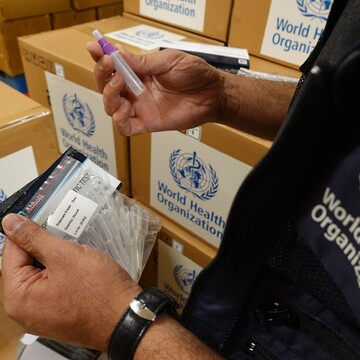 WHO delivers 10,000 cholera rapid diagnostic tests to Iran with CERF support