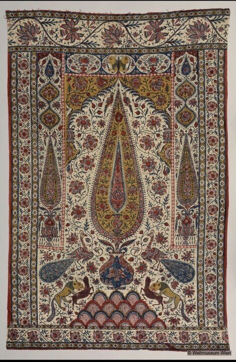 Qalamkari: The centuries-old art of printing stories on fabric in Isfahan